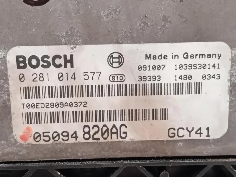Centralina Iniezione 0281014577 Dodge Journey 2009