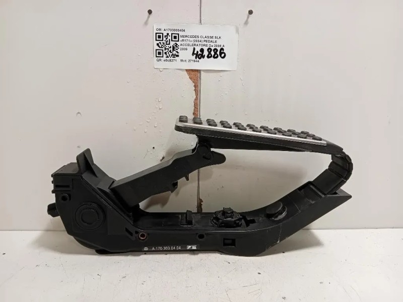 Pedale Acceleratore A1703000404 Mercedes Classe SLK R171 2004
