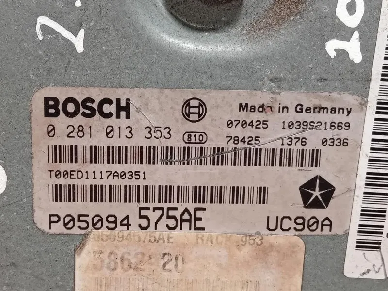 Centralina Iniezione 05094575AE Dodge Nitro 2007
