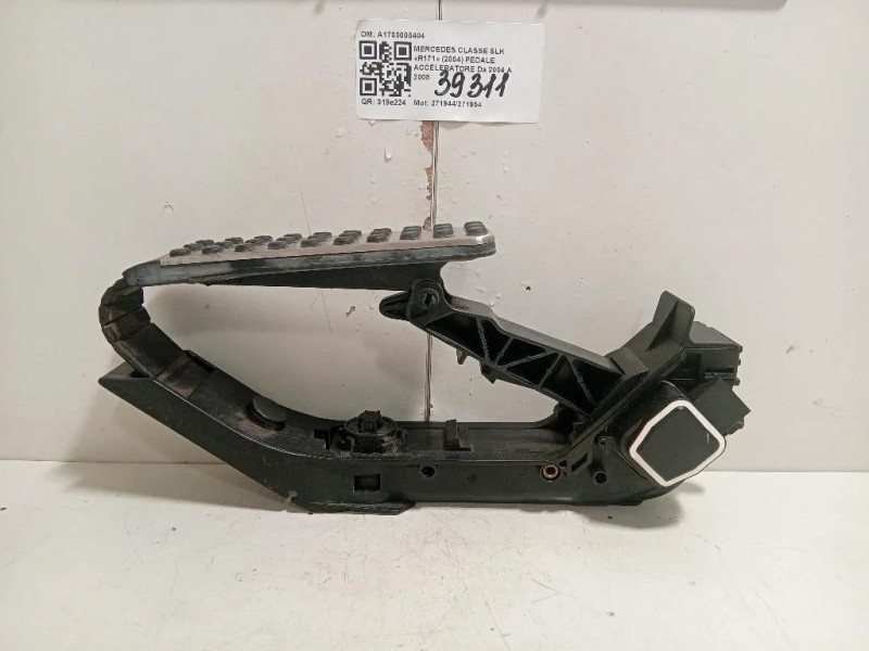 Pedale Acceleratore A1703000404 Mercedes Classe SLK R171 2004