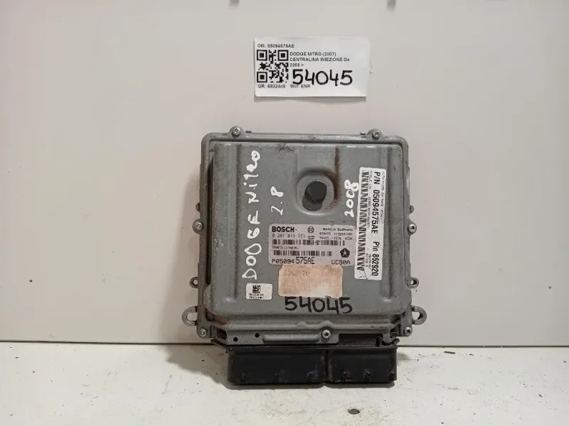 Centralina Iniezione 05094575AE Dodge Nitro 2007