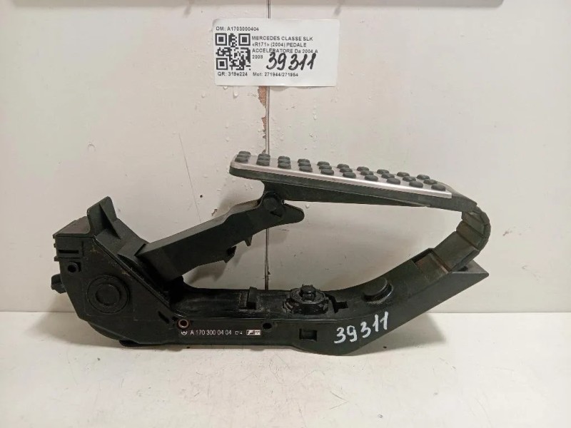 Pedale Acceleratore A1703000404 Mercedes Classe SLK R171 2004
