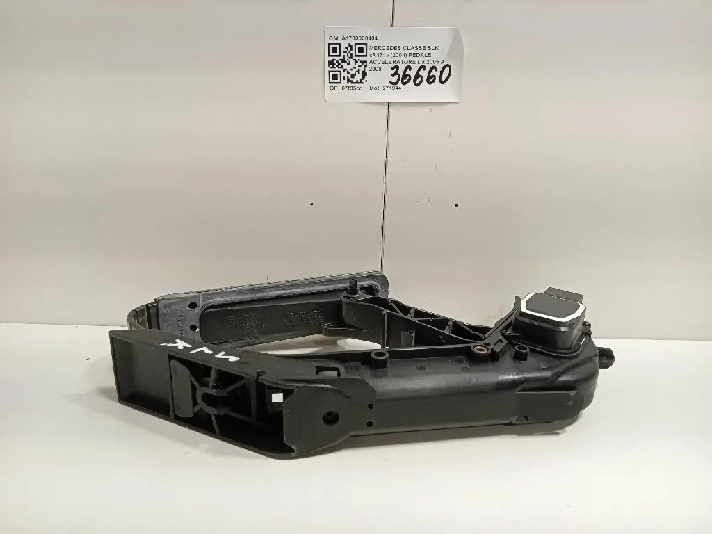 Pedale Acceleratore A1703000404 Mercedes Classe SLK R171 2004