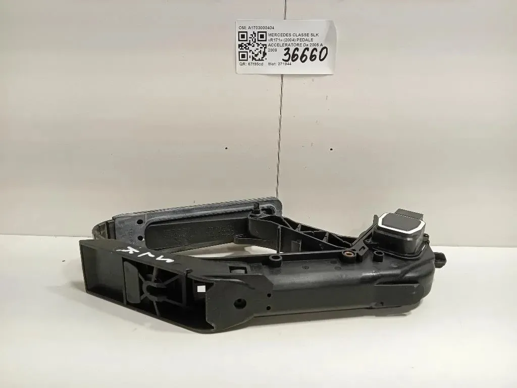 Pedale Acceleratore A1703000404 Mercedes Classe SLK R171 2004