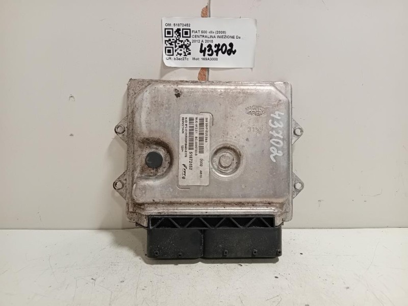 Centralina Iniezione 51872452 Fiat 500 II 2008