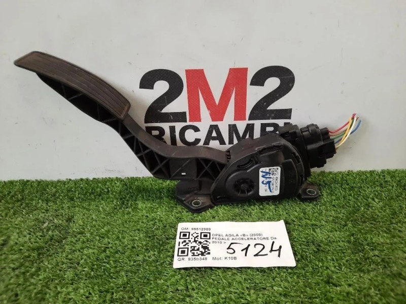 Pedale Acceleratore 95512989 Opel Agila B 2008