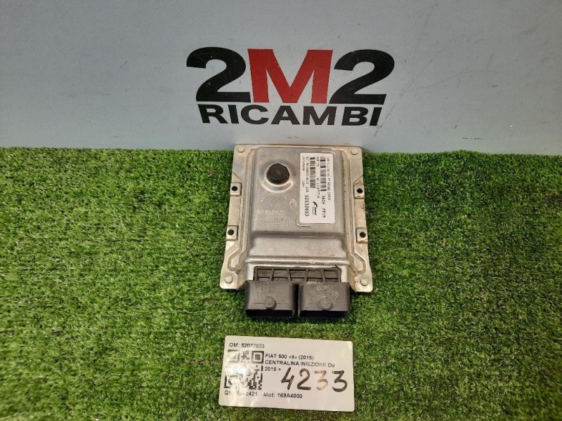 Centralina Iniezione 52032653 Fiat 500 II 2015