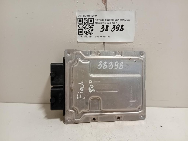 Centralina Iniezione BC0181240A Fiat 500 C 2015