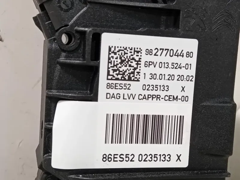 Pedale Acceleratore 9827704480 Opel Corsa F 2019