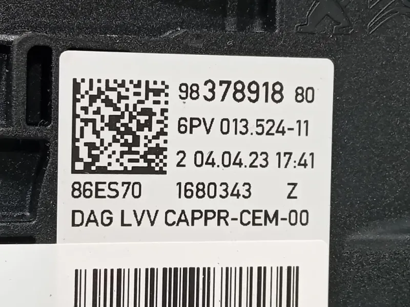 Pedale Acceleratore 98378918 Opel Corsa F 2019