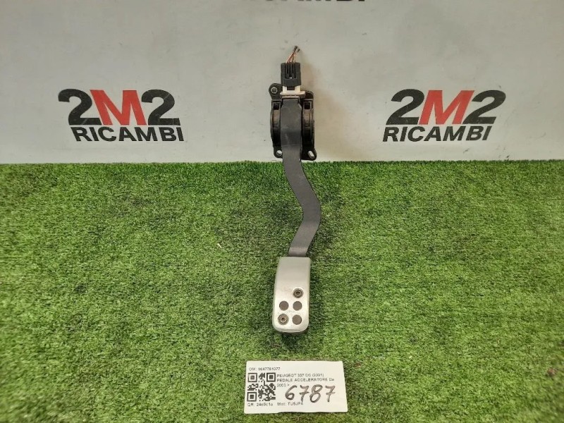 Pedale Acceleratore 9647781377 Peugeot 307 CC 2001