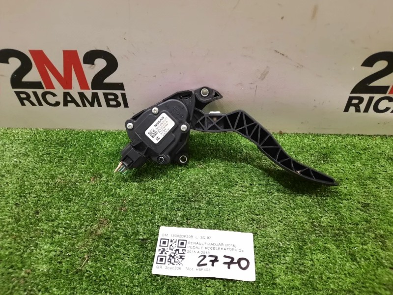 Pedale Acceleratore 180024BA0B Renault Kadjar 2015