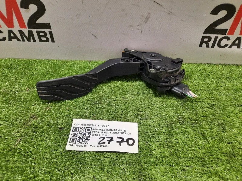 Pedale Acceleratore 180024BA0B Renault Kadjar 2015