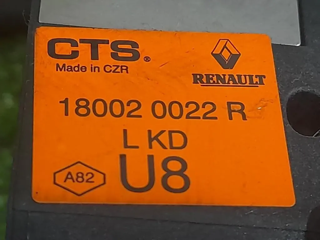 Pedale Acceleratore 180020022R Renault Mégane III 2009