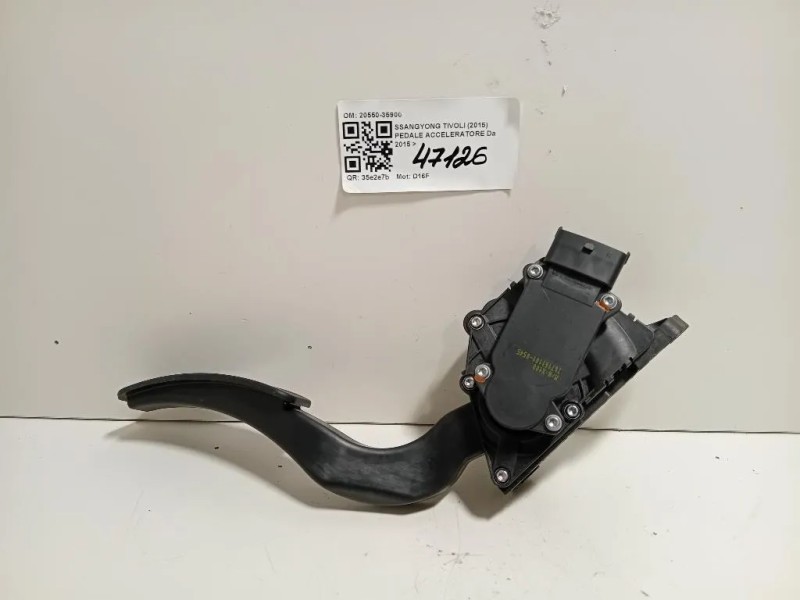 Pedale Acceleratore 20550-35900 Ssangyong Tivoli 2015
