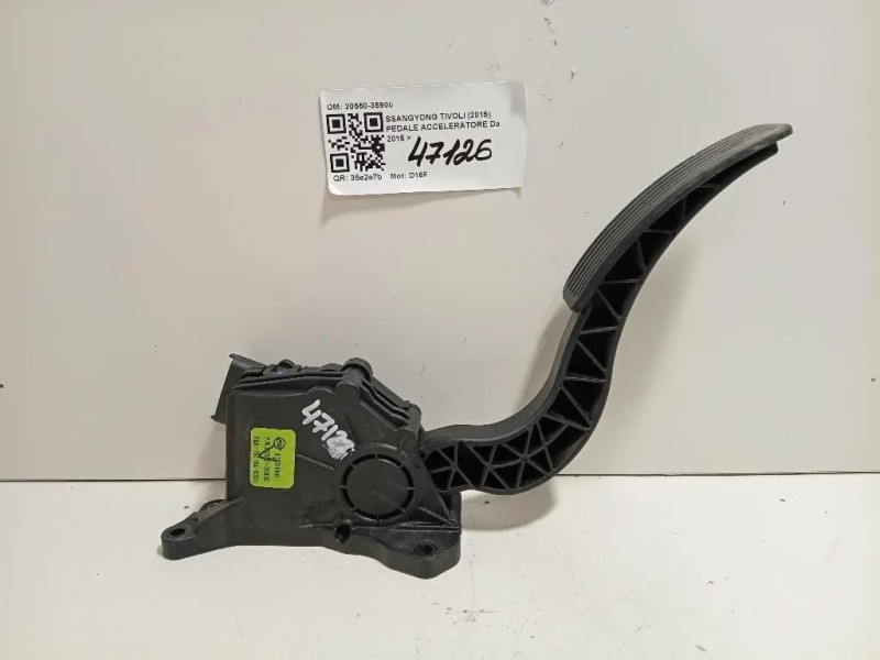 Pedale Acceleratore 20550-35900 Ssangyong Tivoli 2015