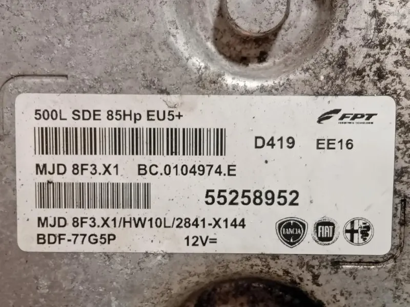 Centralina Iniezione 55258952 Fiat 500L 2013