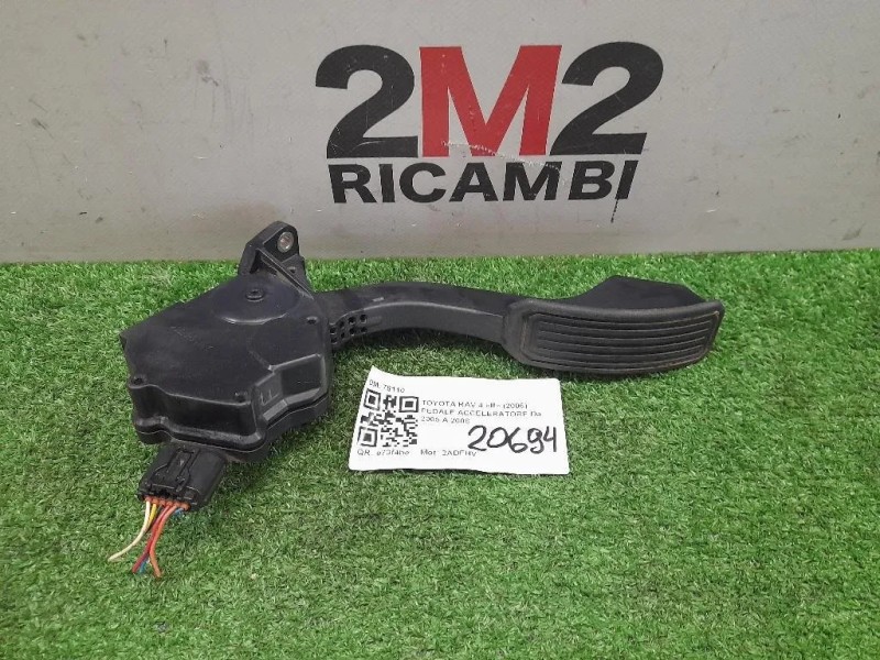 Pedale Acceleratore 78110 Toyota RAV 4 III 2006