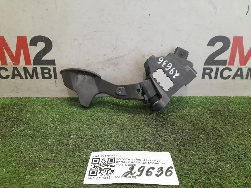 Pedale Acceleratore 78110-0D110 Toyota Yaris IV 2012
