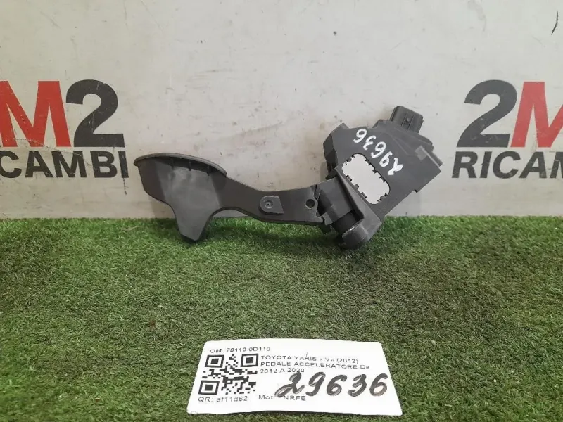 Pedale Acceleratore 78110-0D110 Toyota Yaris IV 2012