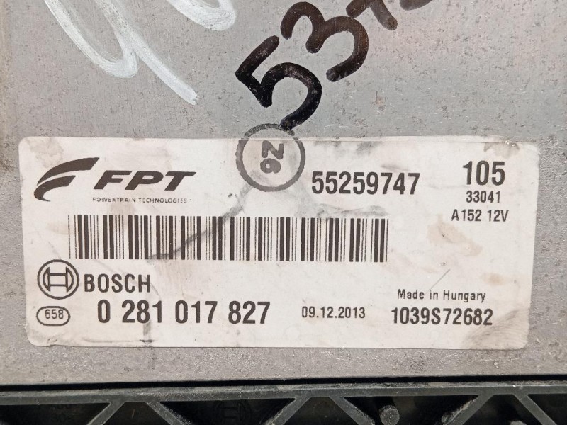 Centralina Iniezione 55259747 Fiat 500L 2013