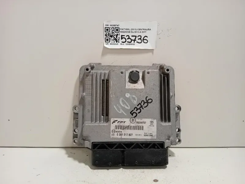 Centralina Iniezione 55259747 Fiat 500L 2013