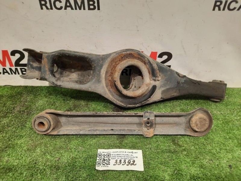 Braccio Oscillante POST DX BRACCIO LONGITUDINALE +OSCILLANTE POST SX Mitsubishi Pajero III 2000