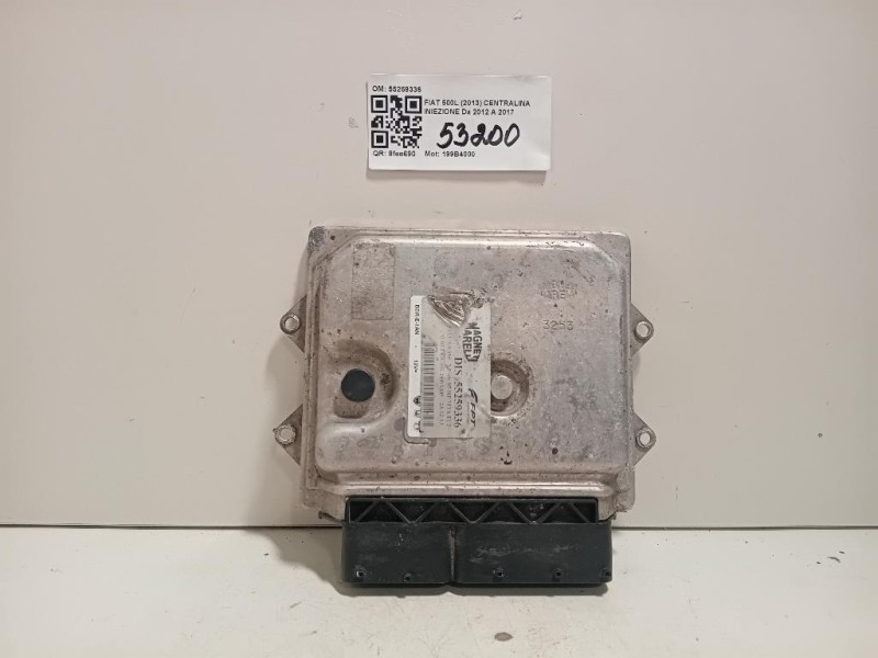 Centralina Iniezione 55259336 Fiat 500L 2013