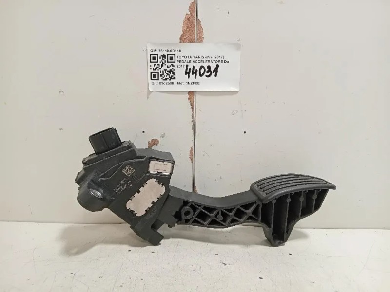 Pedale Acceleratore 78110-0D110 Toyota Yaris IV 2017