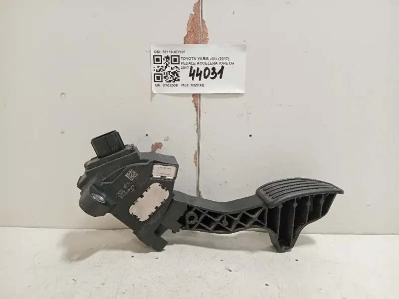Pedale Acceleratore 78110-0D110 Toyota Yaris IV 2017