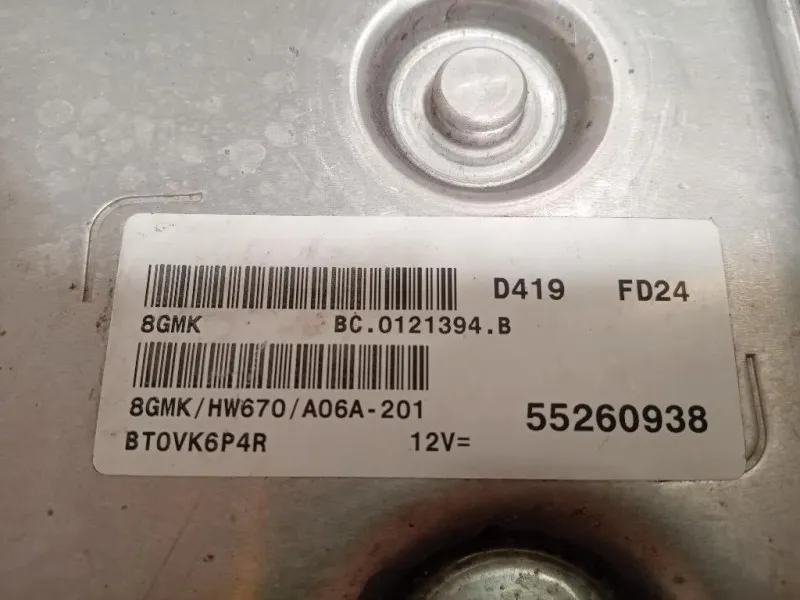 Centralina Iniezione 55260938 Fiat 500X 2015