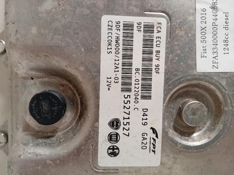 Centralina Iniezione 55271527 Fiat 500X 2015