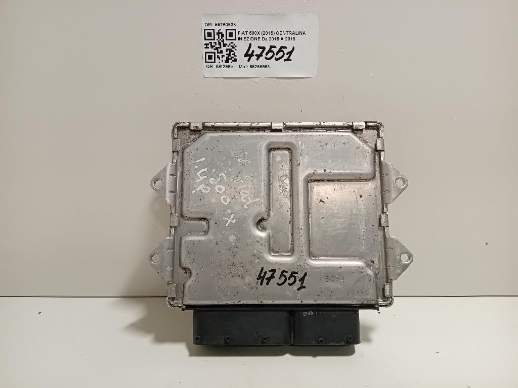 Centralina Iniezione 55260938 Fiat 500X 2015