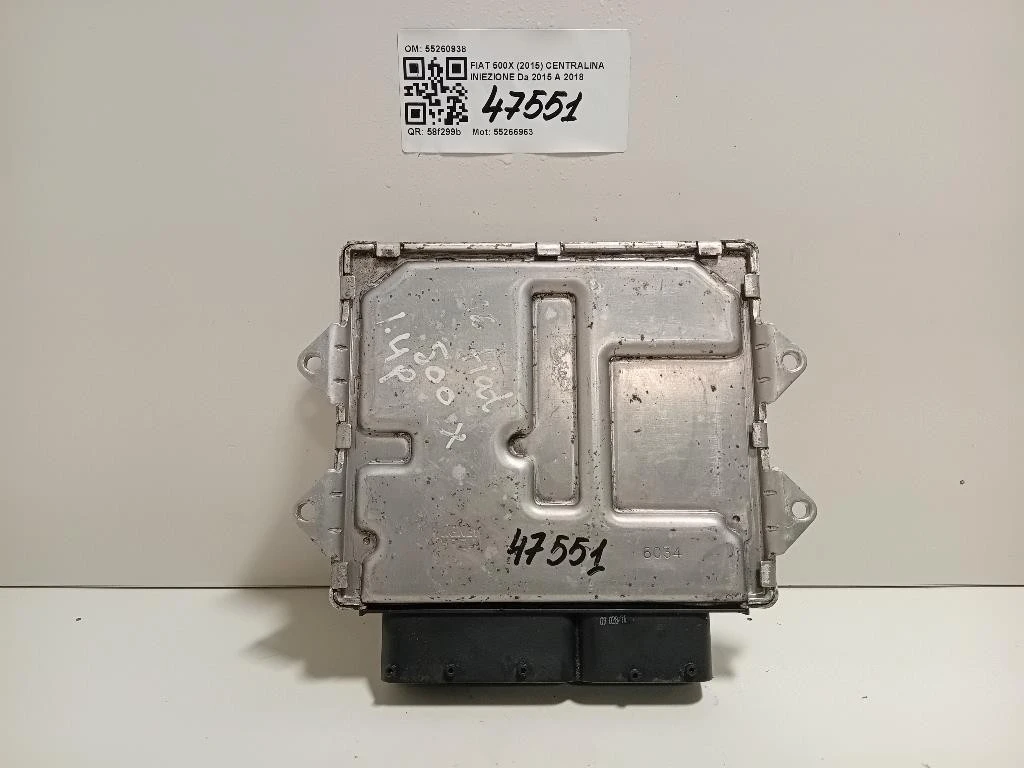 Centralina Iniezione 55260938 Fiat 500X 2015