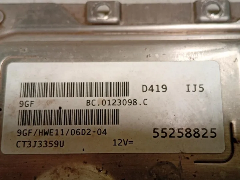 Centralina Iniezione 55258825 Fiat 500X 2018