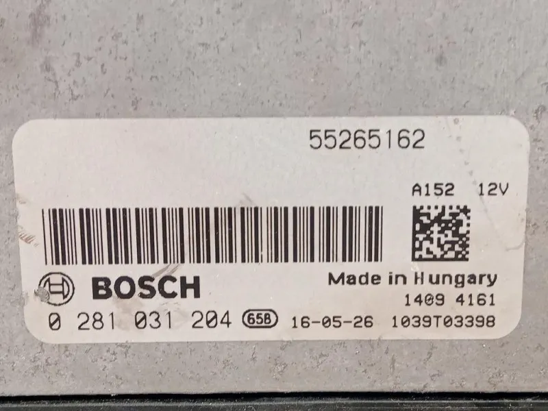 Centralina Iniezione 55265162 Fiat 500X 2018