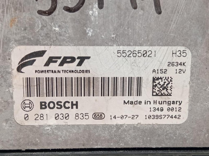 Centralina Iniezione 55265021 Fiat Doblò III Cargo 2010