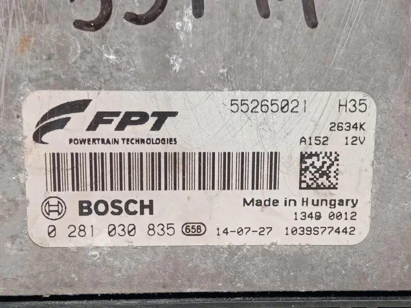 Centralina Iniezione 55265021 Fiat Doblò III Cargo 2010