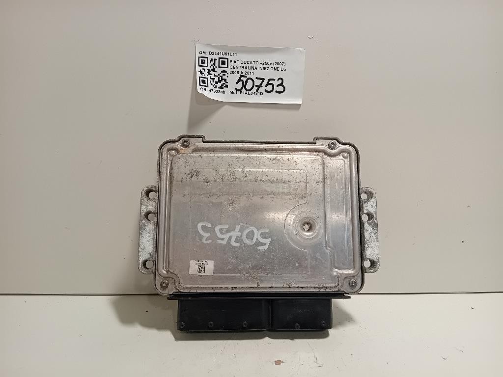 Centralina Iniezione D2341U61L11 Fiat Ducato 250 2007