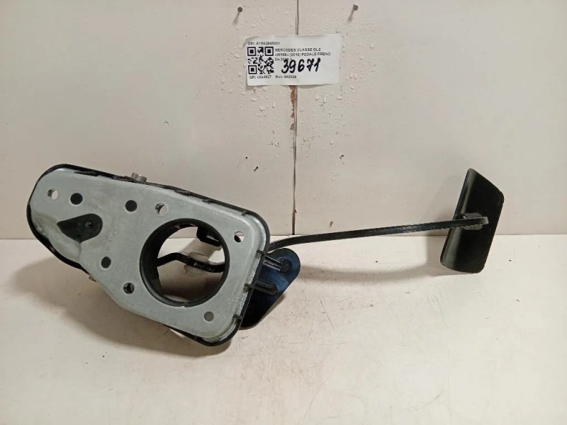 Pedale Freno A1662940001 Mercedes Classe GLE W166 2015