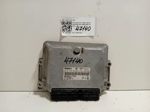 Centralina Iniezione 0 281 0100 346 Fiat Ducato 290 2014