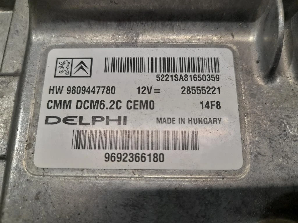 Centralina Iniezione 9809447780 9692366180 Fiat Ducato 290 2014