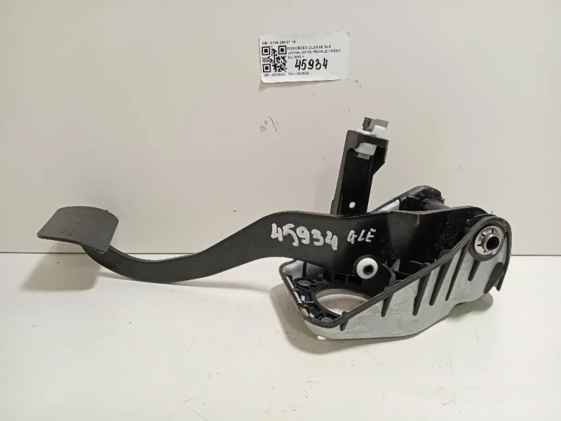 Pedale Freno A166 290 01 19 Mercedes Classe GLE W166 2015