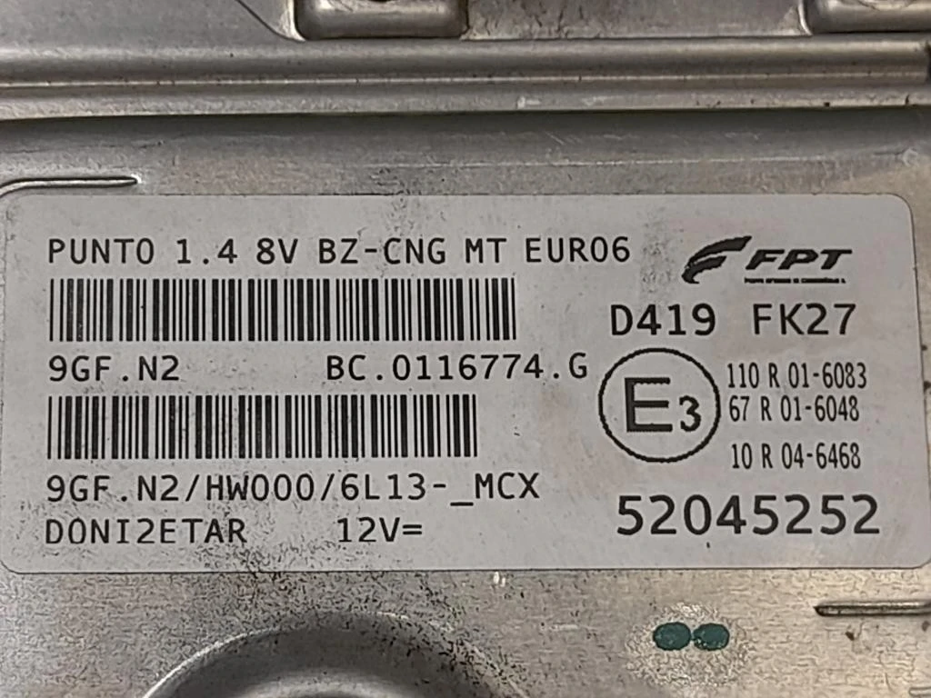 Centralina Iniezione 52045252 Fiat Grande Punto 2006