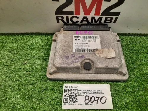 Centralina Iniezione 51761337 Fiat Multipla II 2004