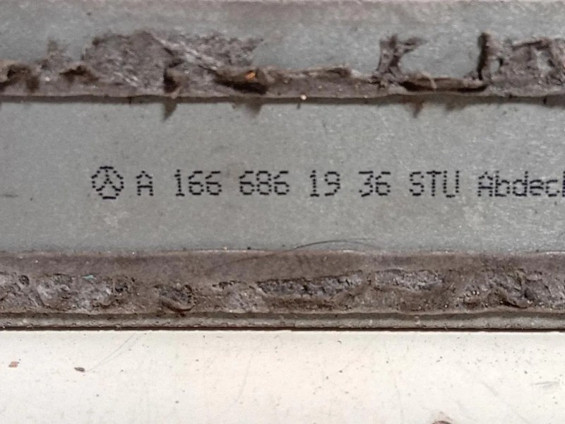 Pedana Battitacco ANT DX A166 686 19 36 SX+DS Mercedes Classe ML W166 2012