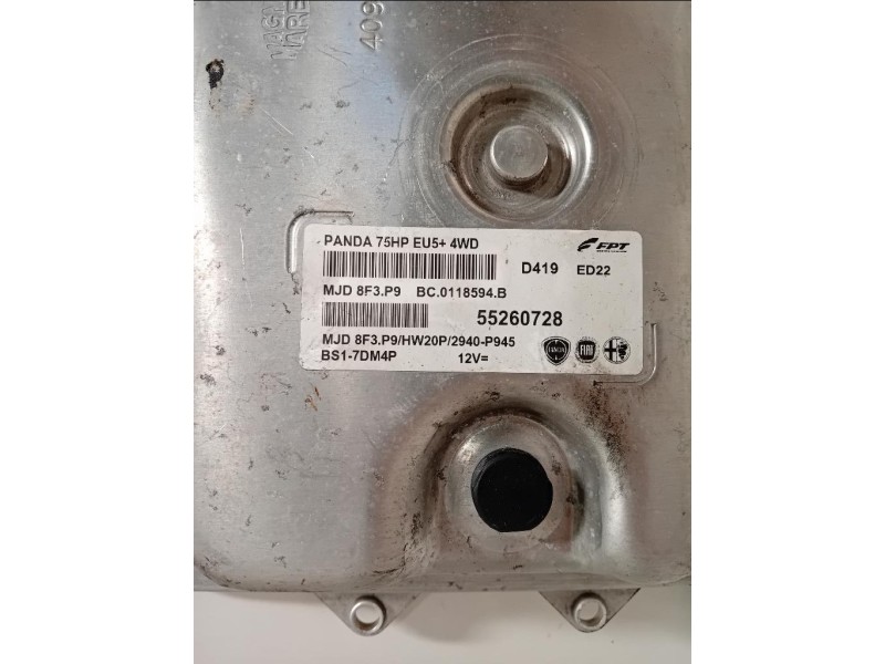 Centralina Iniezione 55260728 Fiat Panda III 2012