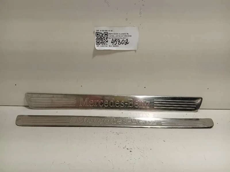 Pedana Battitacco ANT DX A166 686 19 36 SX+DS Mercedes Classe ML W166 2012