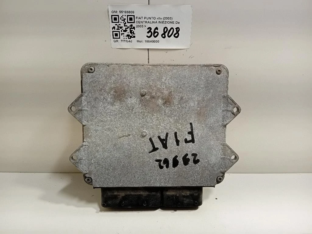 Centralina Iniezione 55186608 Fiat Punto II 2003