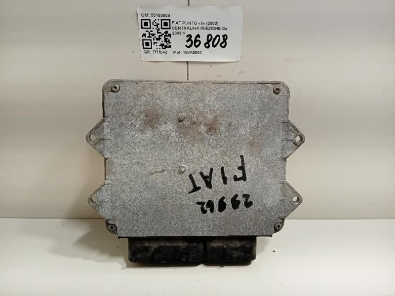 Centralina Iniezione 55186608 Fiat Punto II 2003